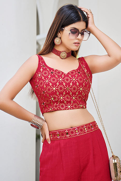 Stylish Designer Ready to Wear Georgette Co-Ords Set Collection