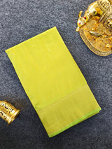 Scintilla Parrot Pure Zari Weaving Banarasi Silk Saree With Beguiling Blouse Piece