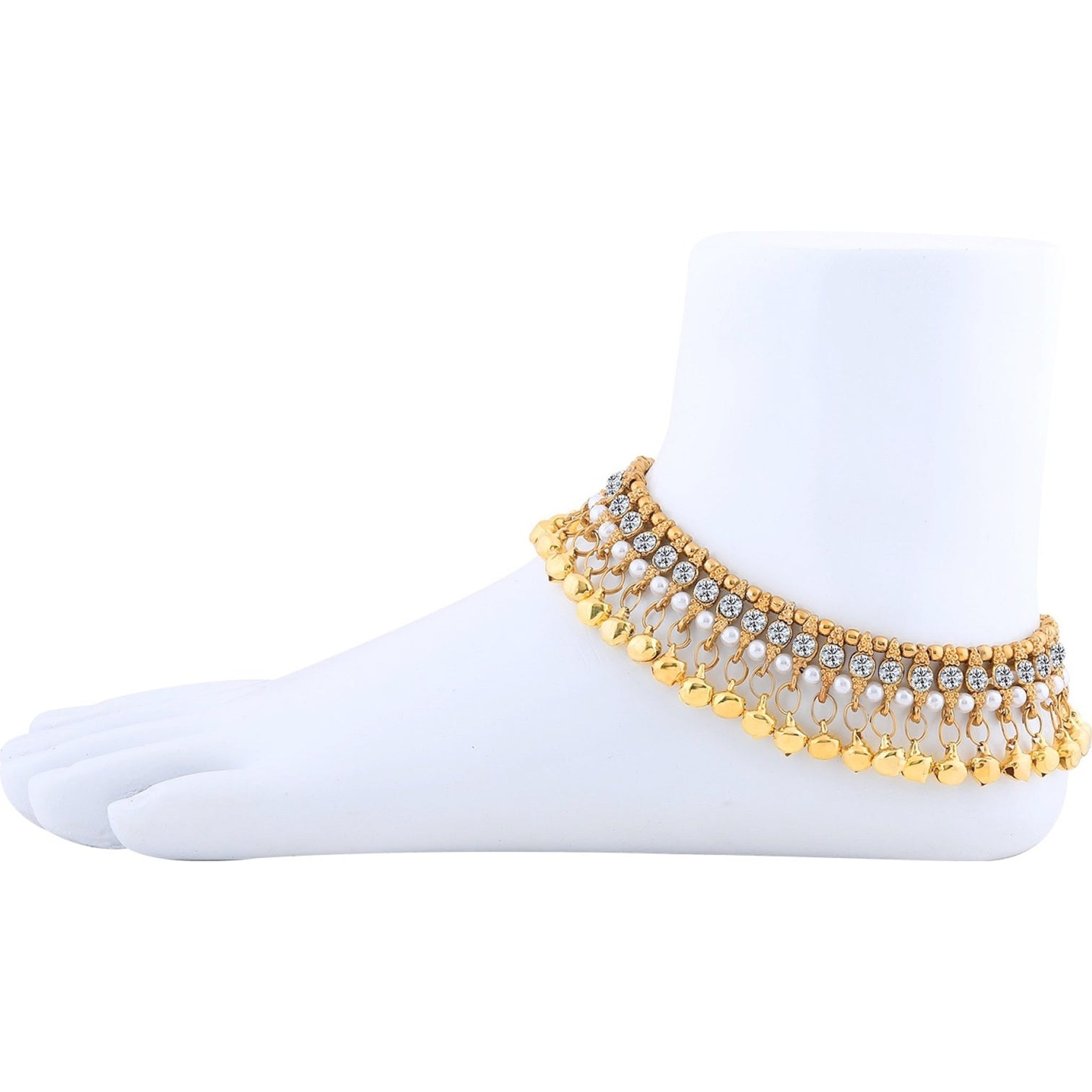 Traditional Heavy Bridal Anklets (Pack of 2)