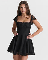 Twilight Black Mini Dress