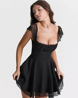 Twilight Black Mini Dress
