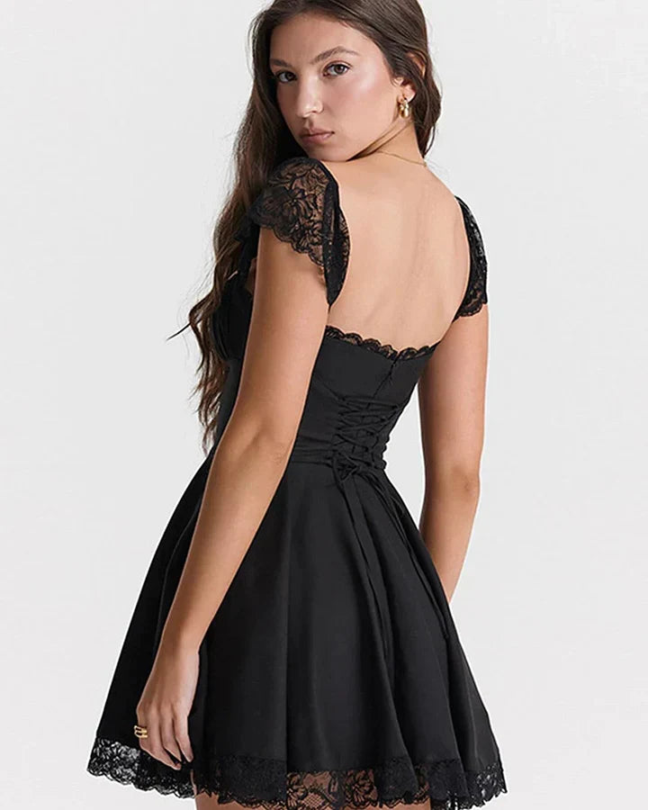 Twilight Black Mini Dress