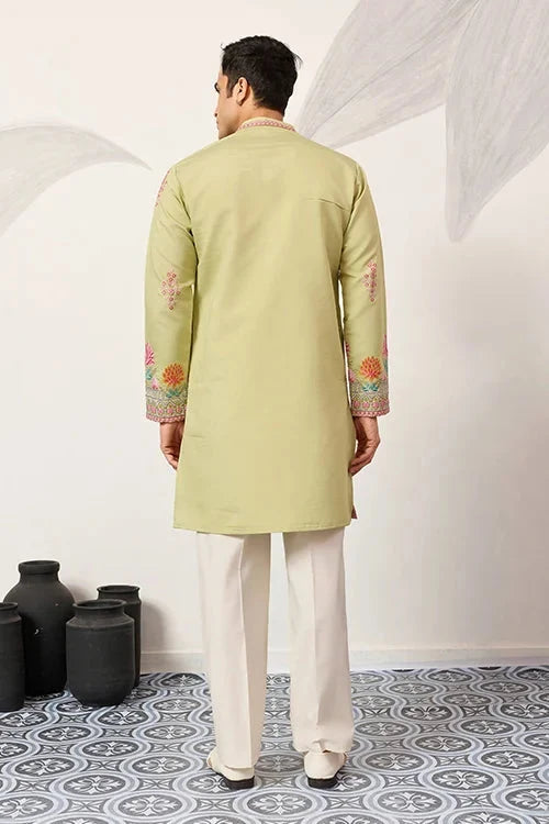 Latest Wedding Pista Kurta Design for Mens Wear
