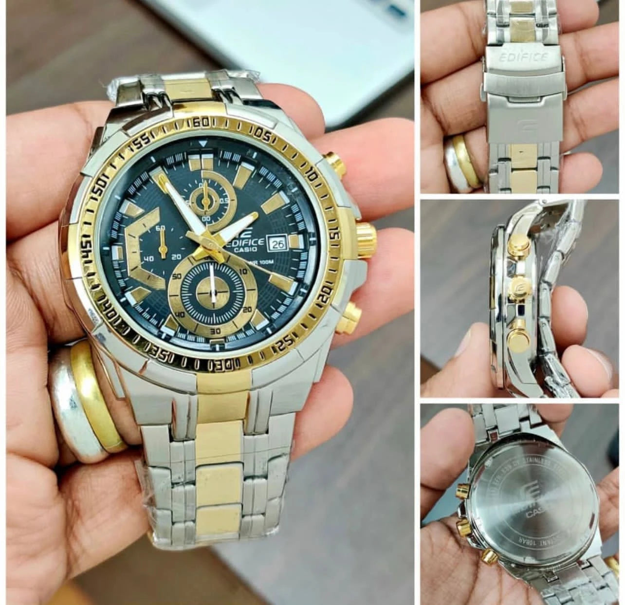 Casual Edifice Watch Chronograph Premium For Men