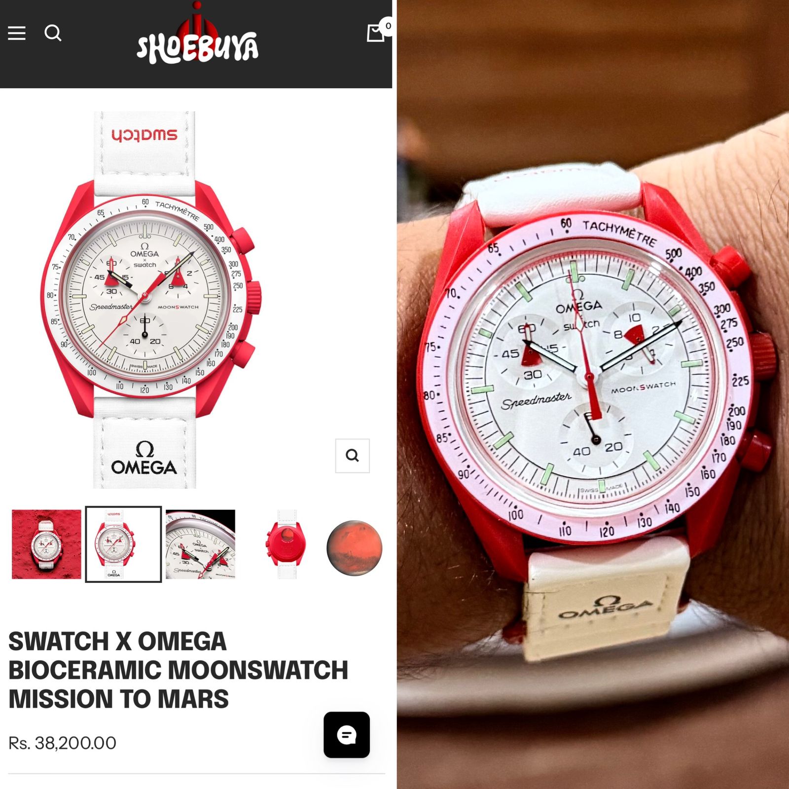 OMEGA SWATCH X BIOCERAMIC MOONS