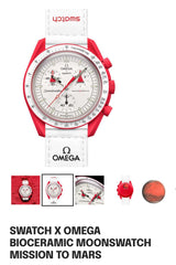 OMEGA SWATCH X BIOCERAMIC MOONS