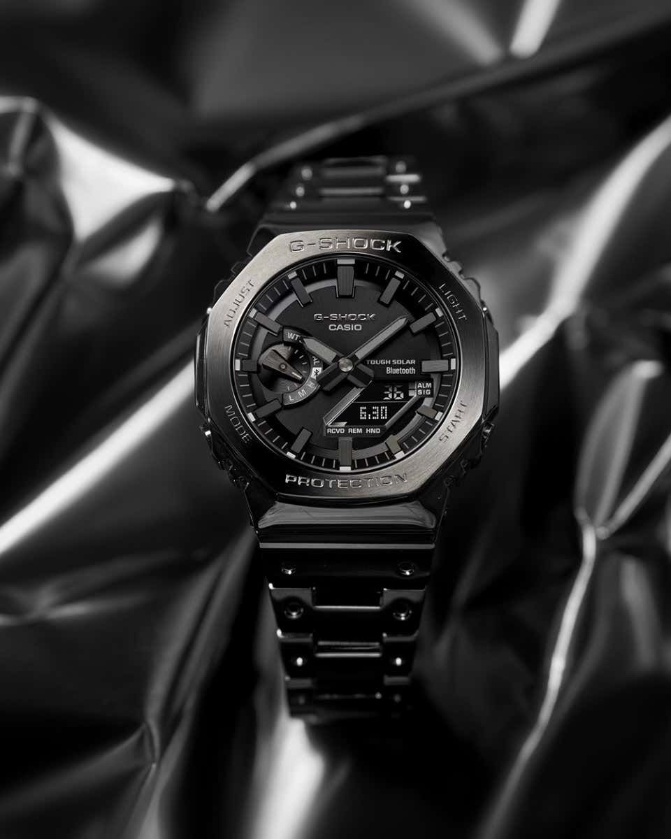 Casio G-Shock Black Analog-Digital Watch GM-B2100BD-1ADR