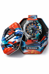 G-Shock GM2100 with silver metal body