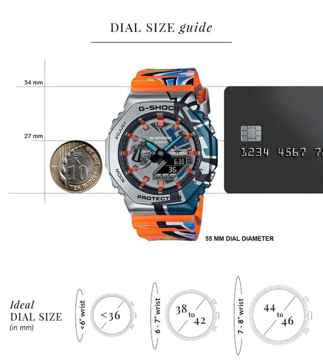 G-Shock GM2100 with silver metal body