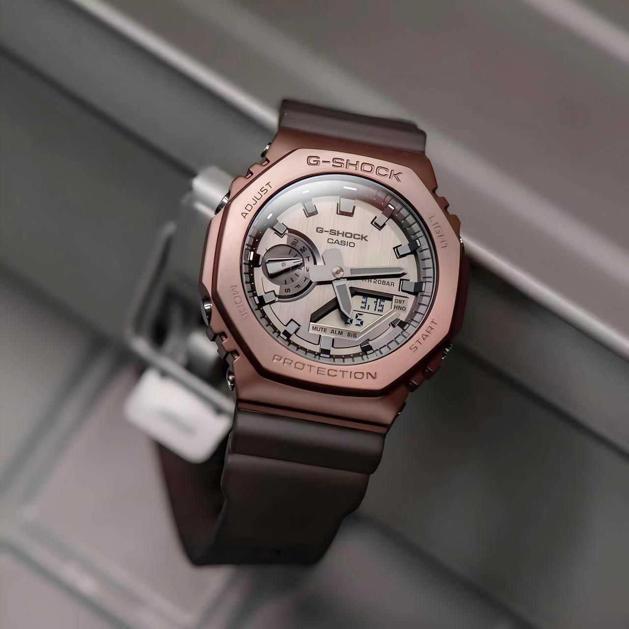 G-Shock GM2100 with metal body