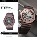 G-Shock GM2100 with metal body
