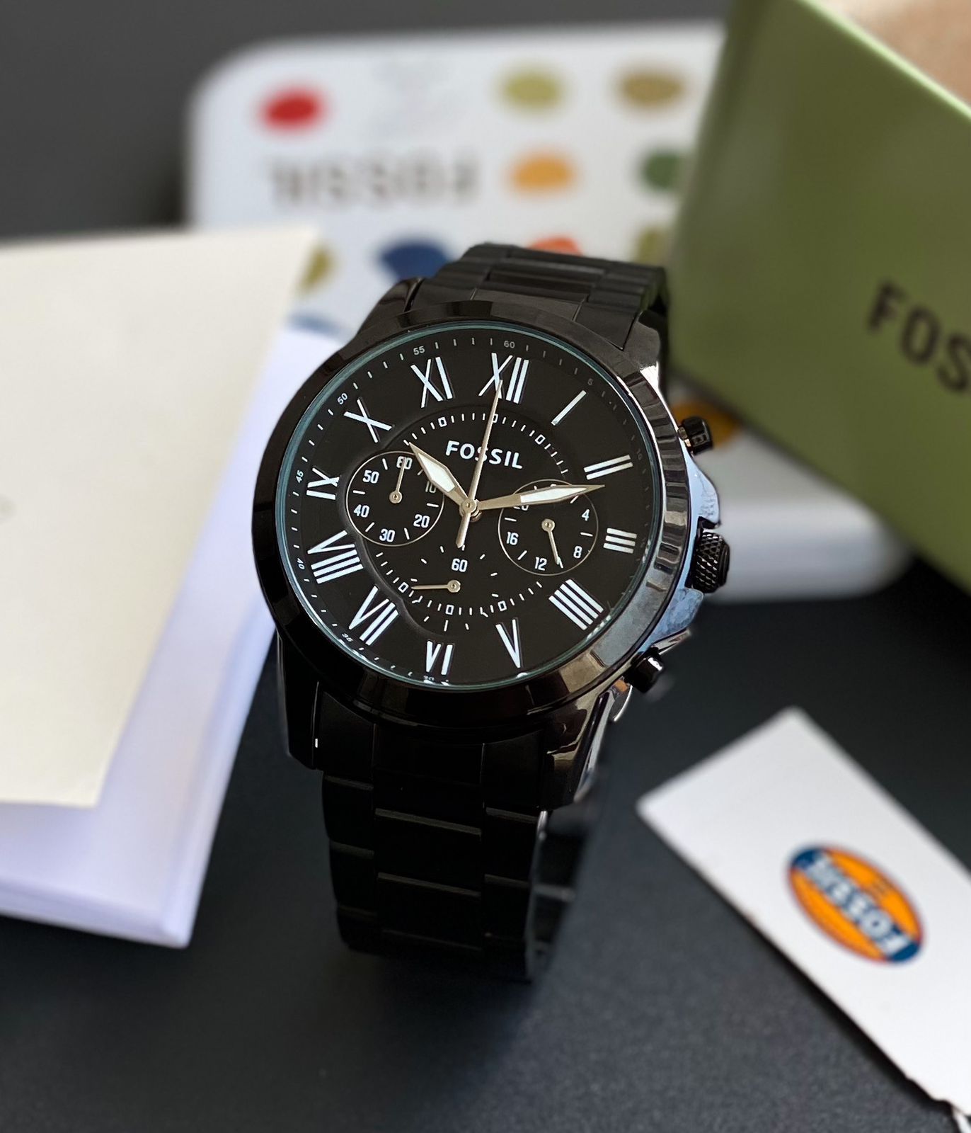 Fossil Black Dial