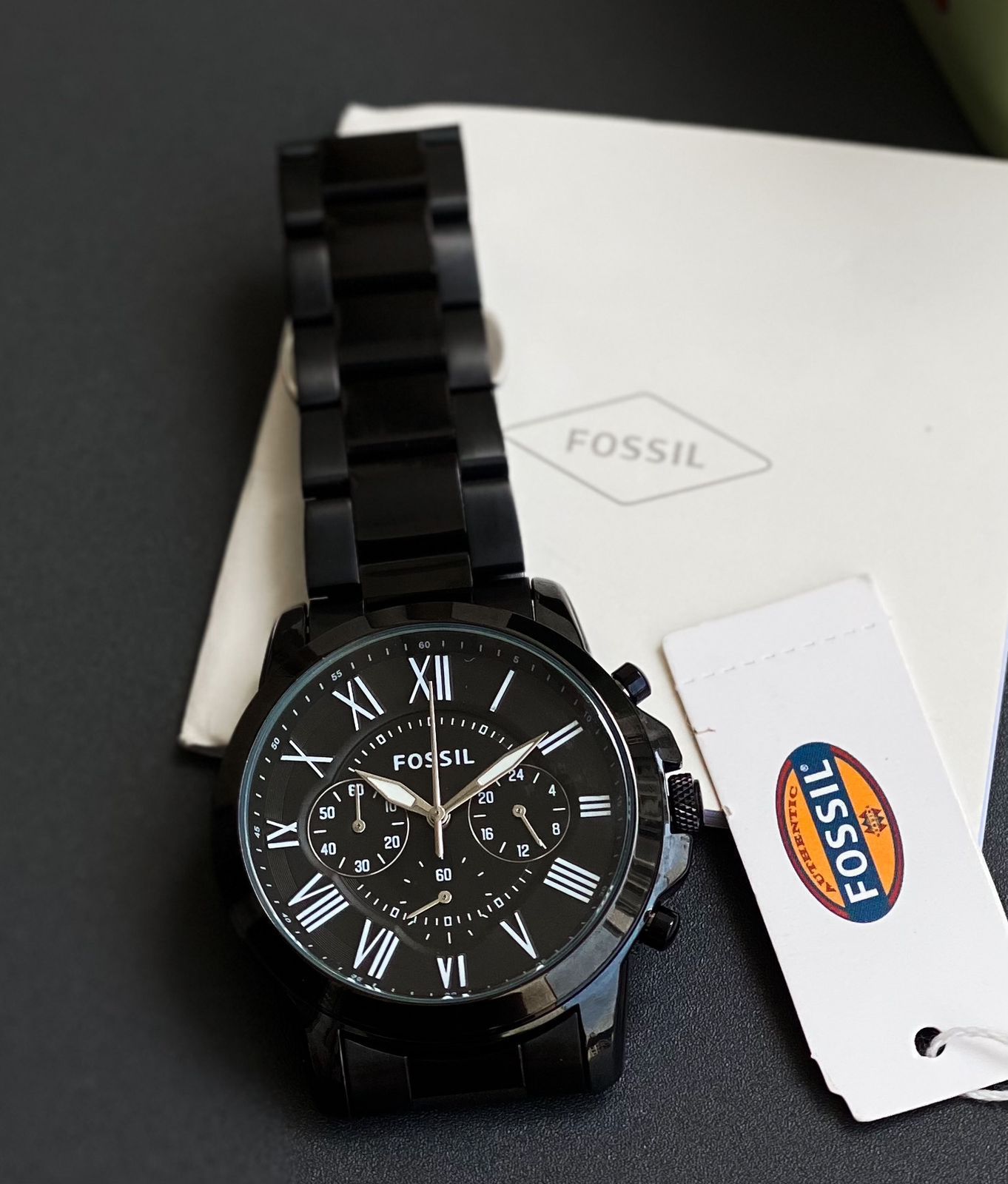 Fossil Black Dial