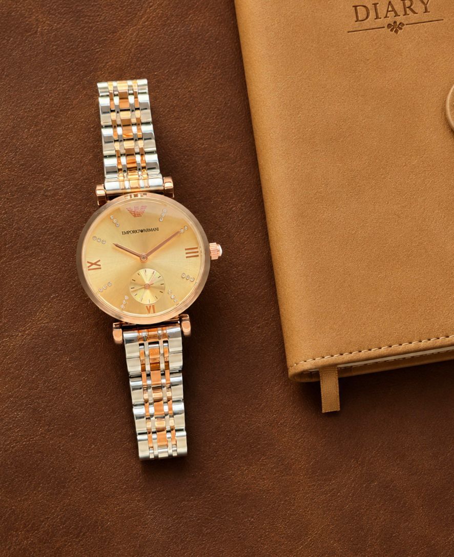 Emporio Armani Rose Gold Dial