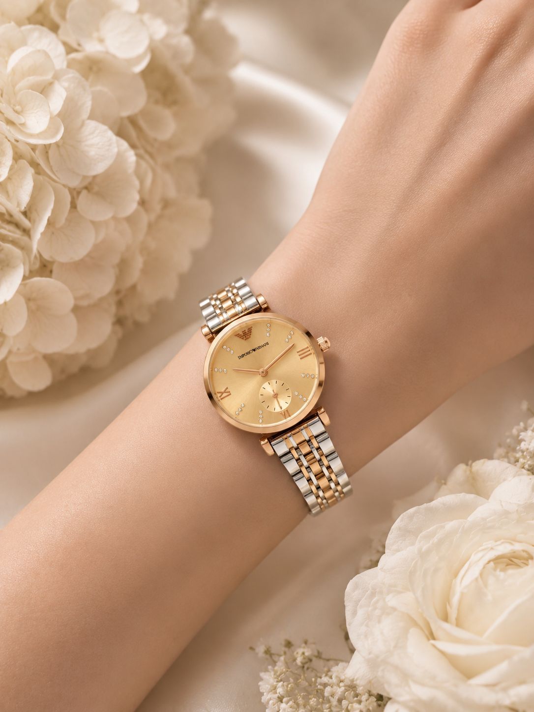 Emporio Armani Rose Gold Dial
