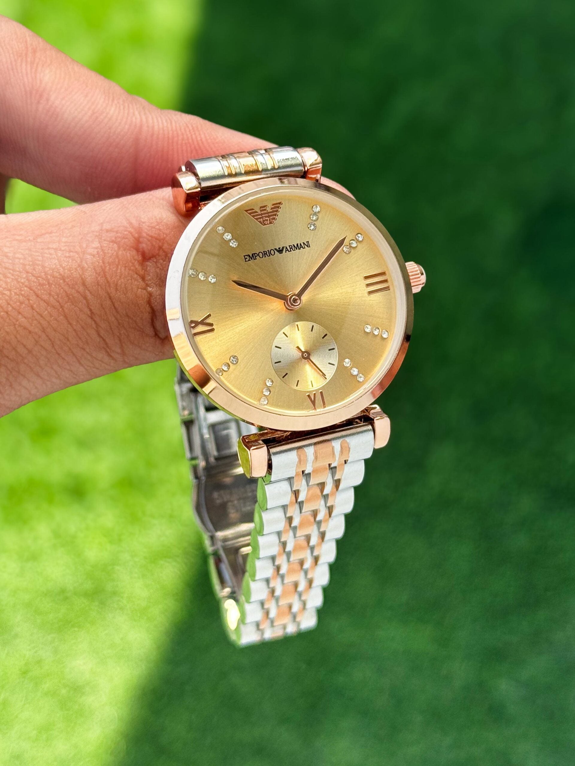 Emporio Armani Rose Gold Dial