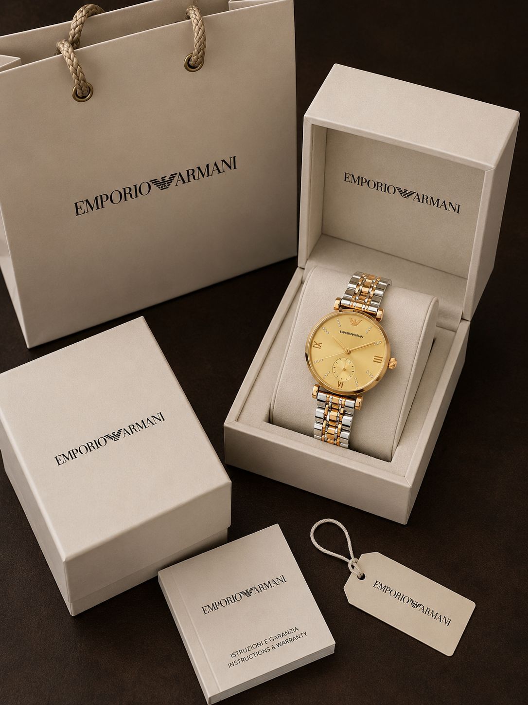 Emporio Armani Rose Gold Dial
