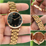 Emporio Armani Black  Dial