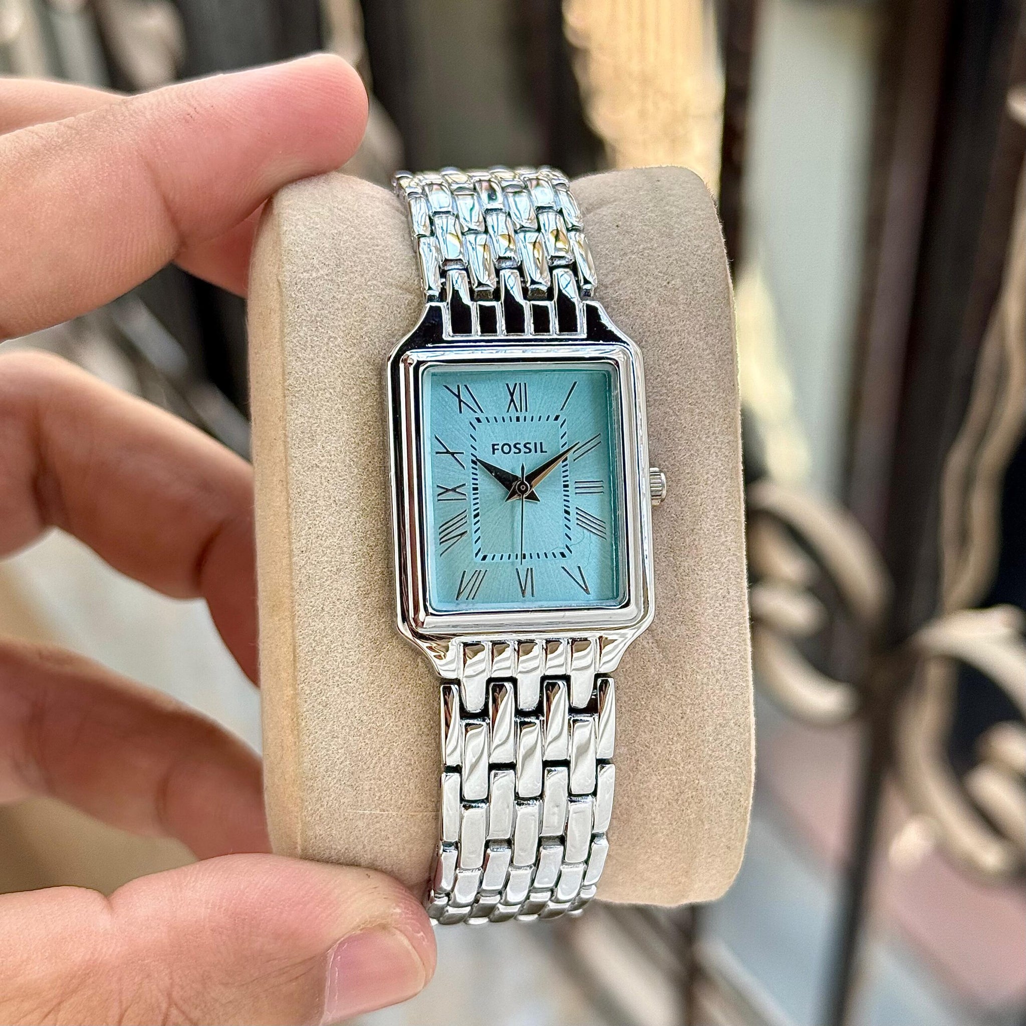 Fossil Blue Dial