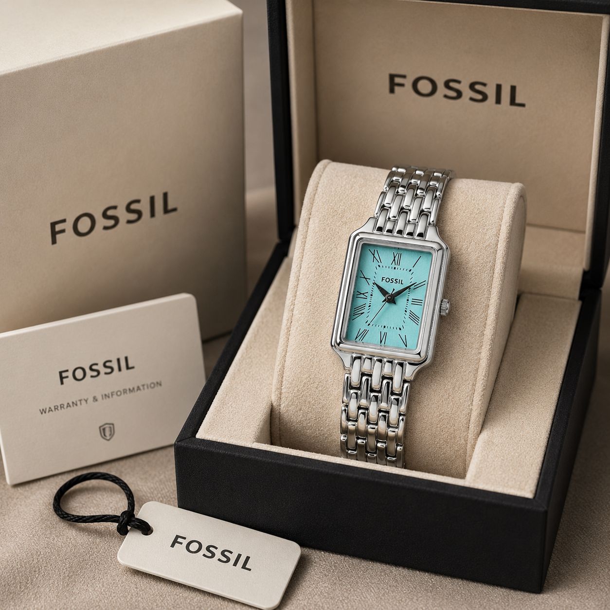 Fossil Blue Dial