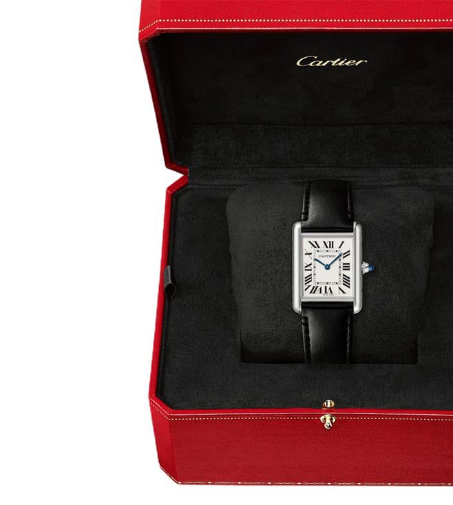 Cartier Tank Louis Black White