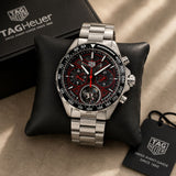 TAG Heuer Formula 1 Mario Kart Silver Chronograph