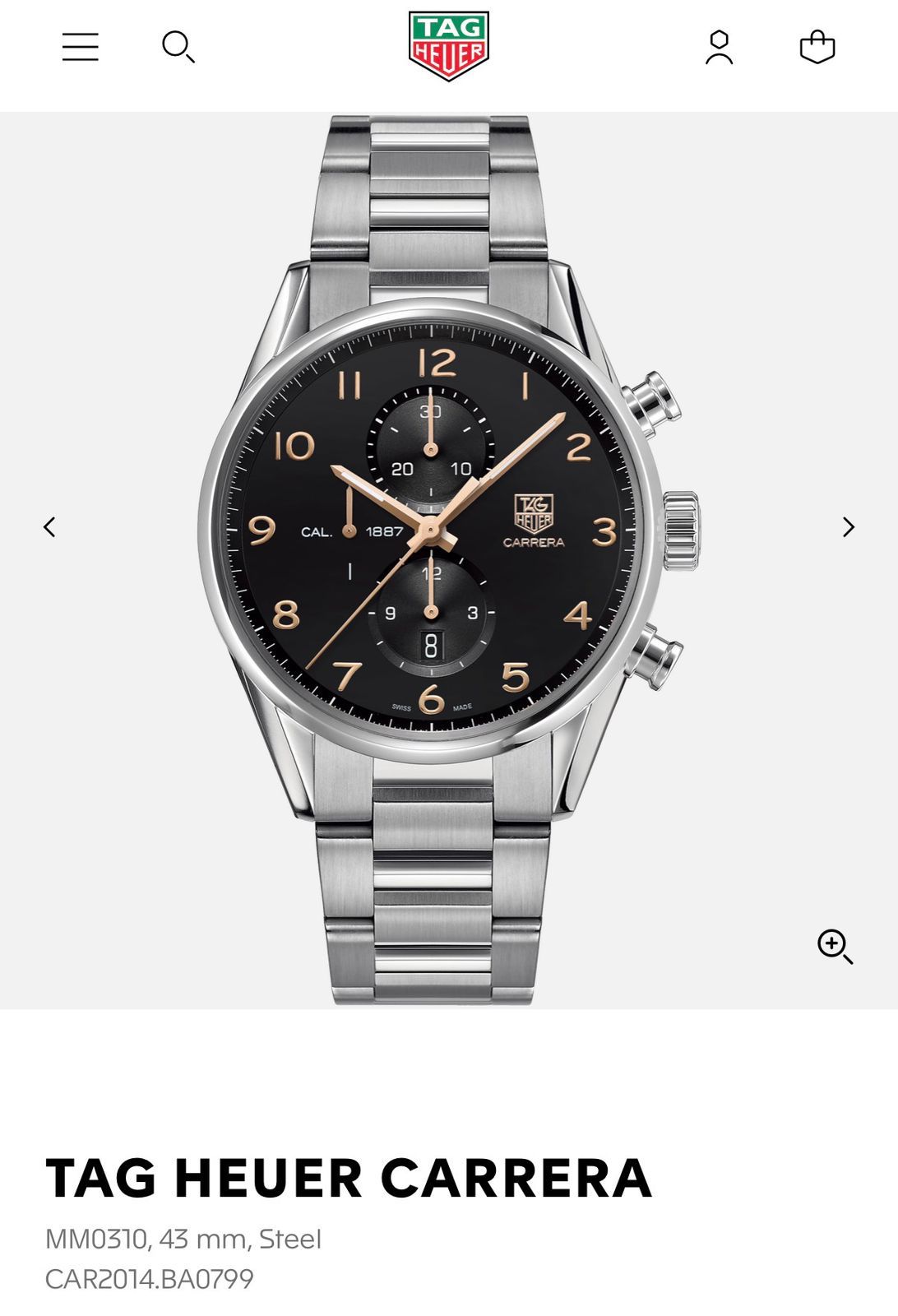 TAG Heuer Carrera 1887 Edition