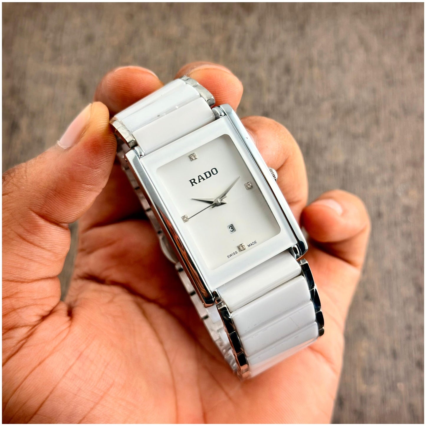 Rado Integral Jubile White Ceramic