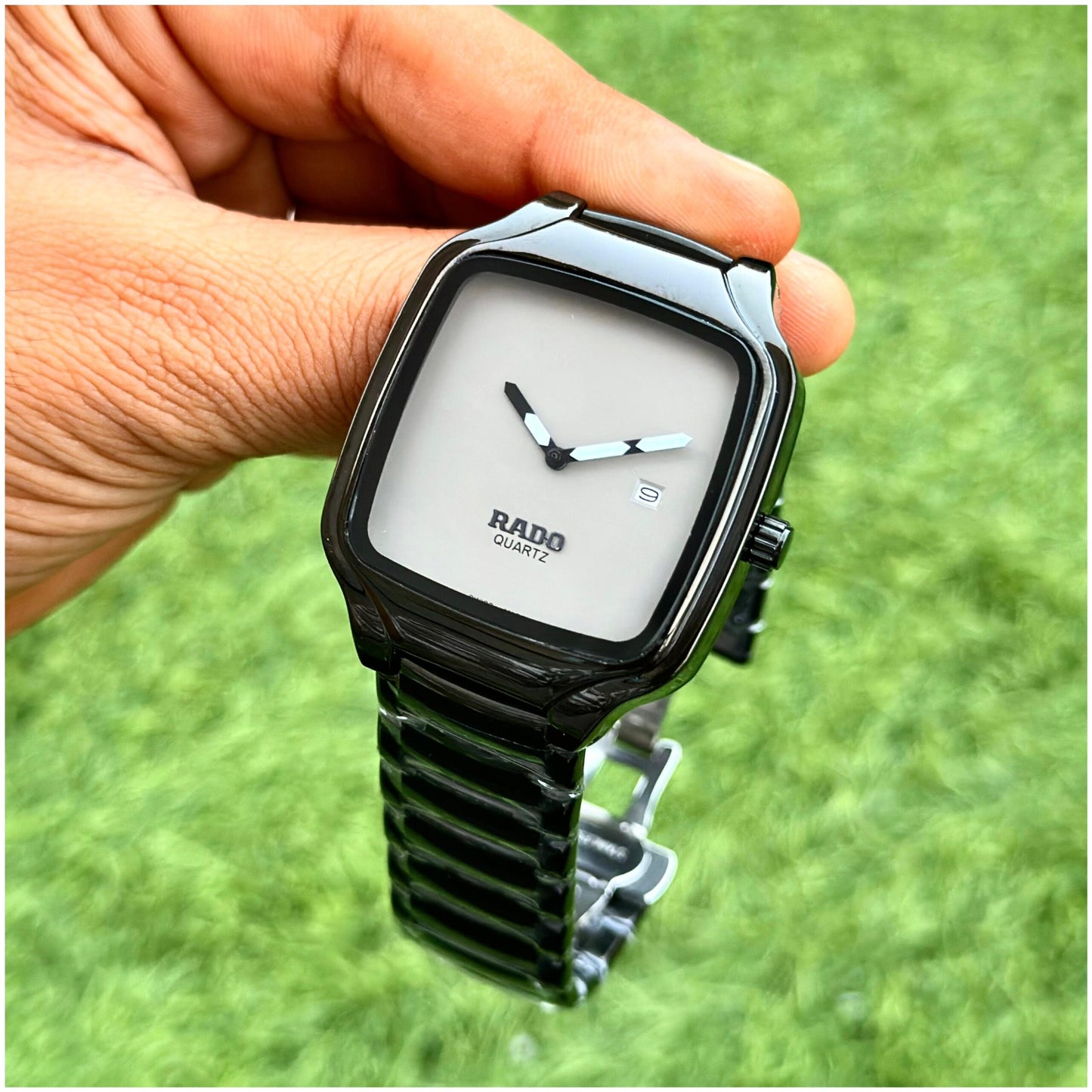 Rado True Square Undigital Grey Dial
