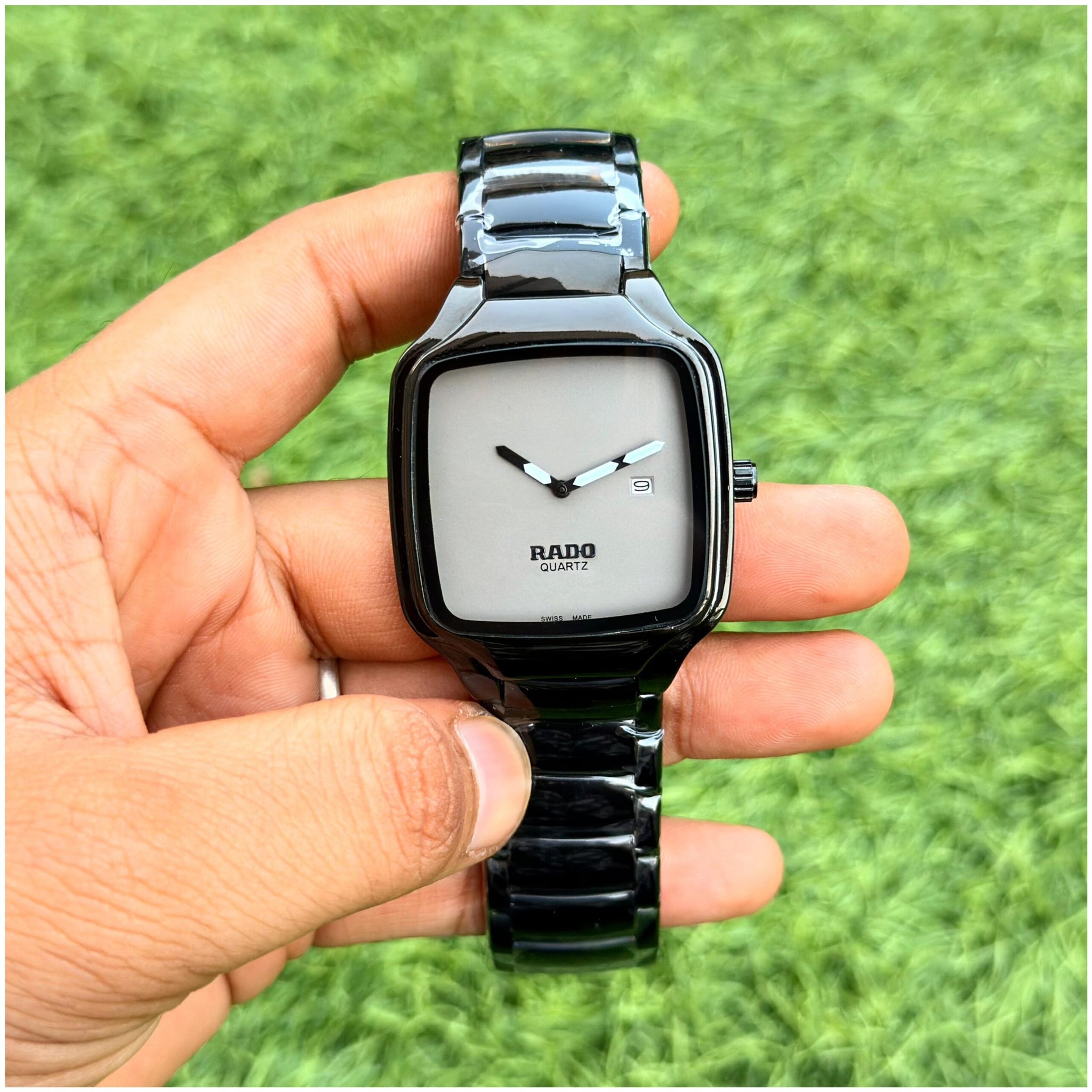 Rado True Square Undigital Grey Dial