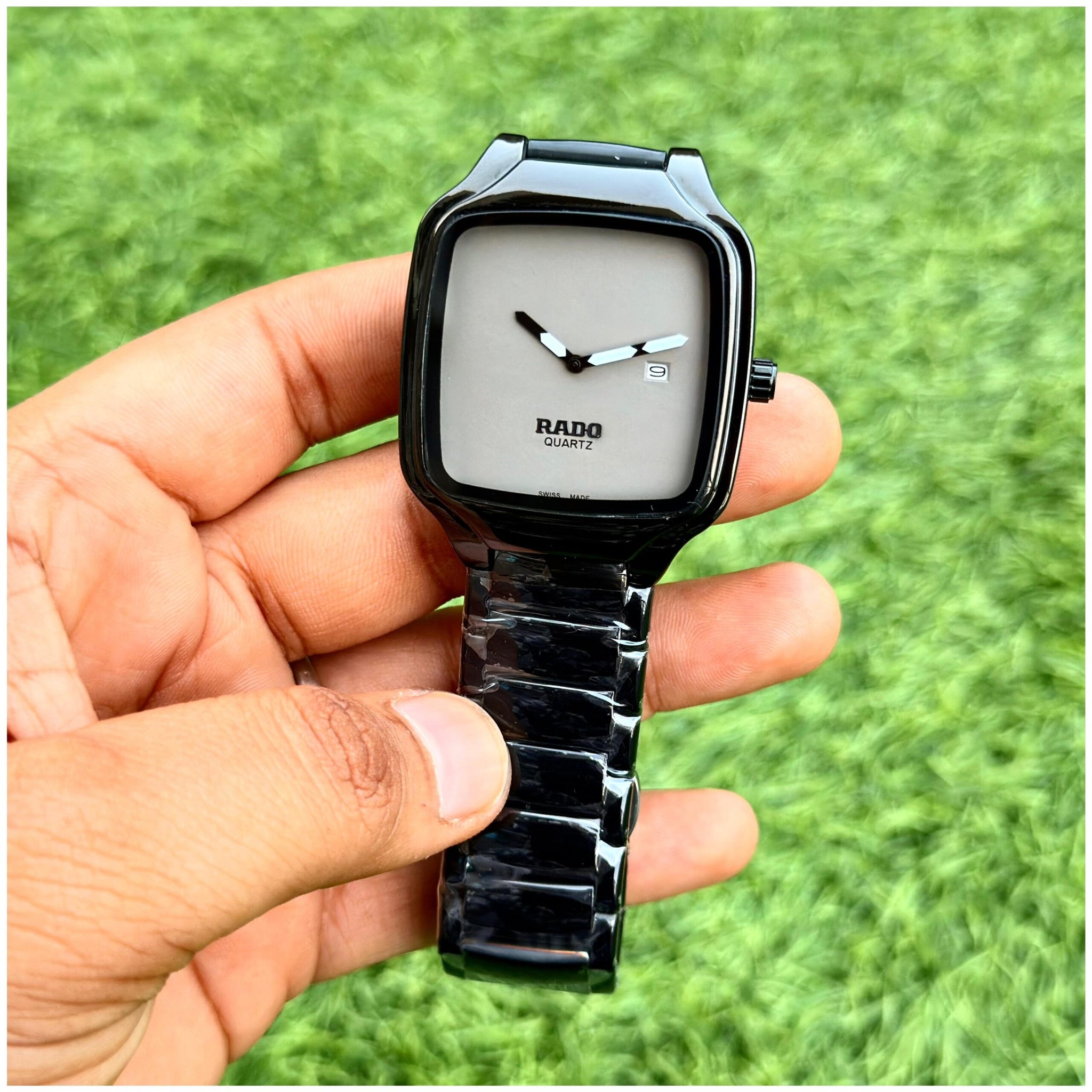 Rado True Square Undigital Grey Dial