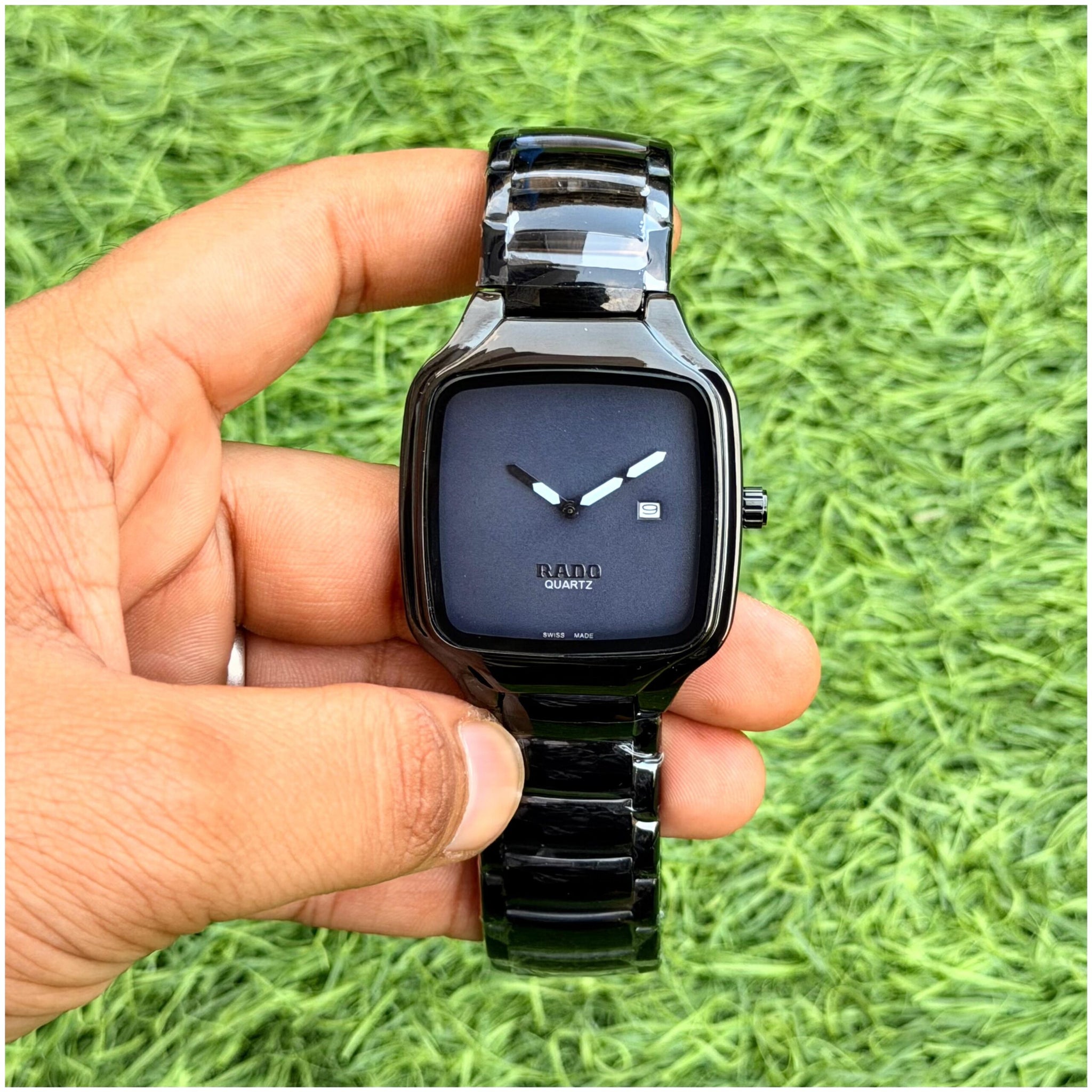 Rado True Square Undigital Blue Dial