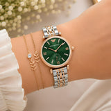 Emporio Armani Green Diamond Dial