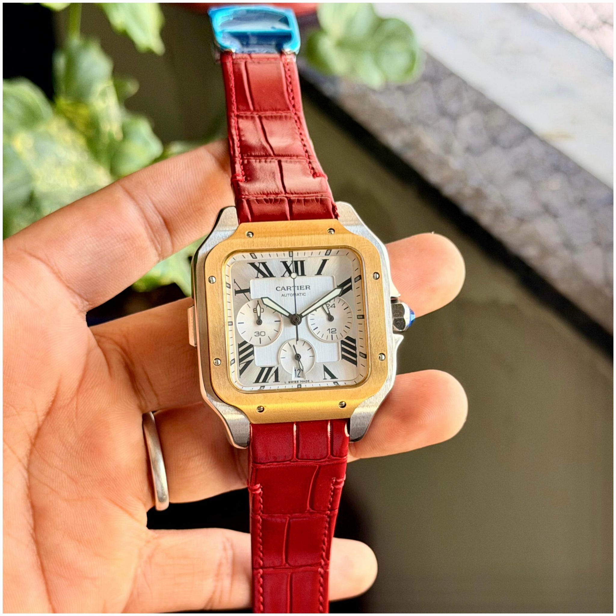 Cartier Santos De Cartier Chronograph