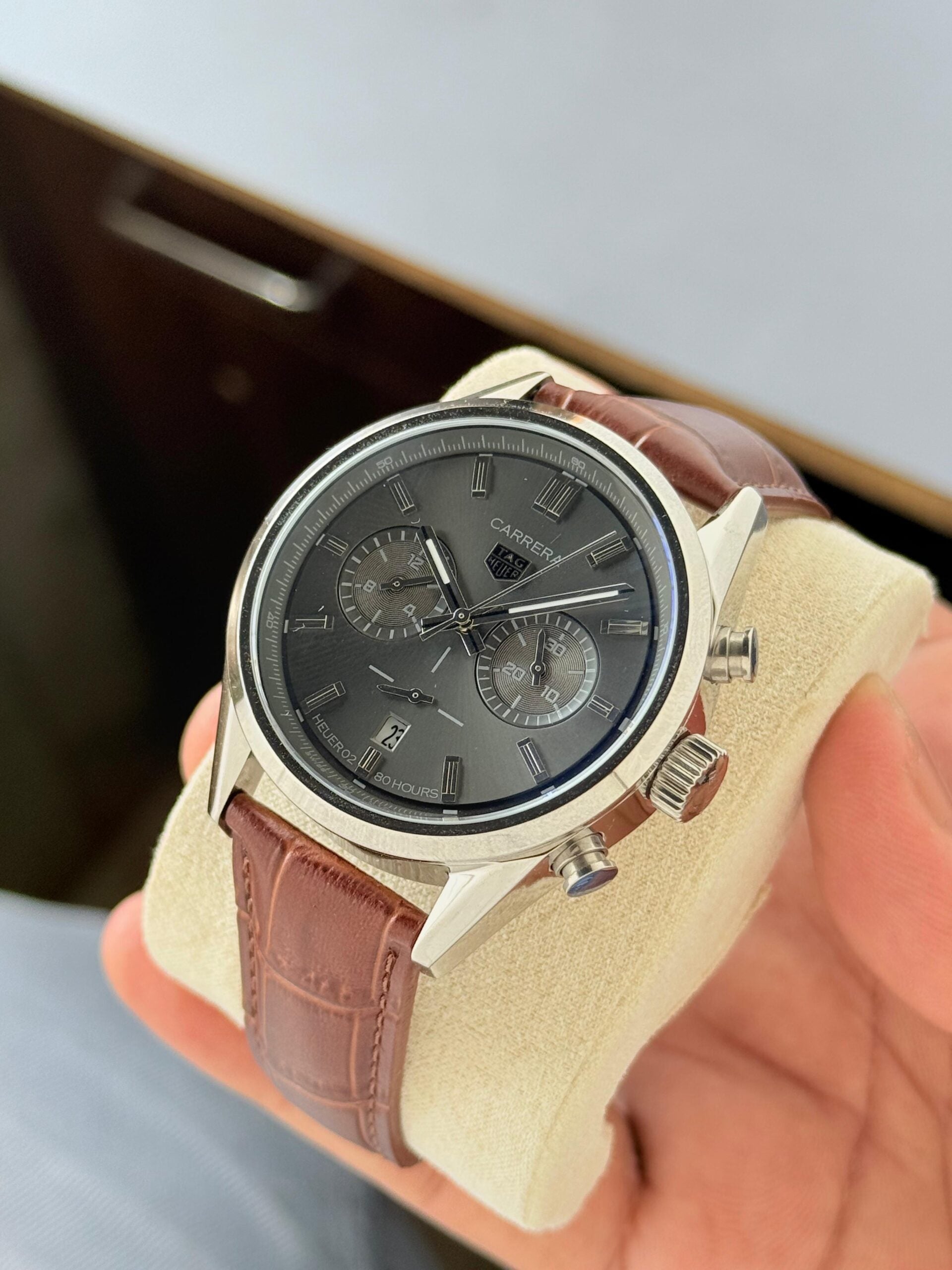 TAG Heuer Carrera Chronograph Grey Dial