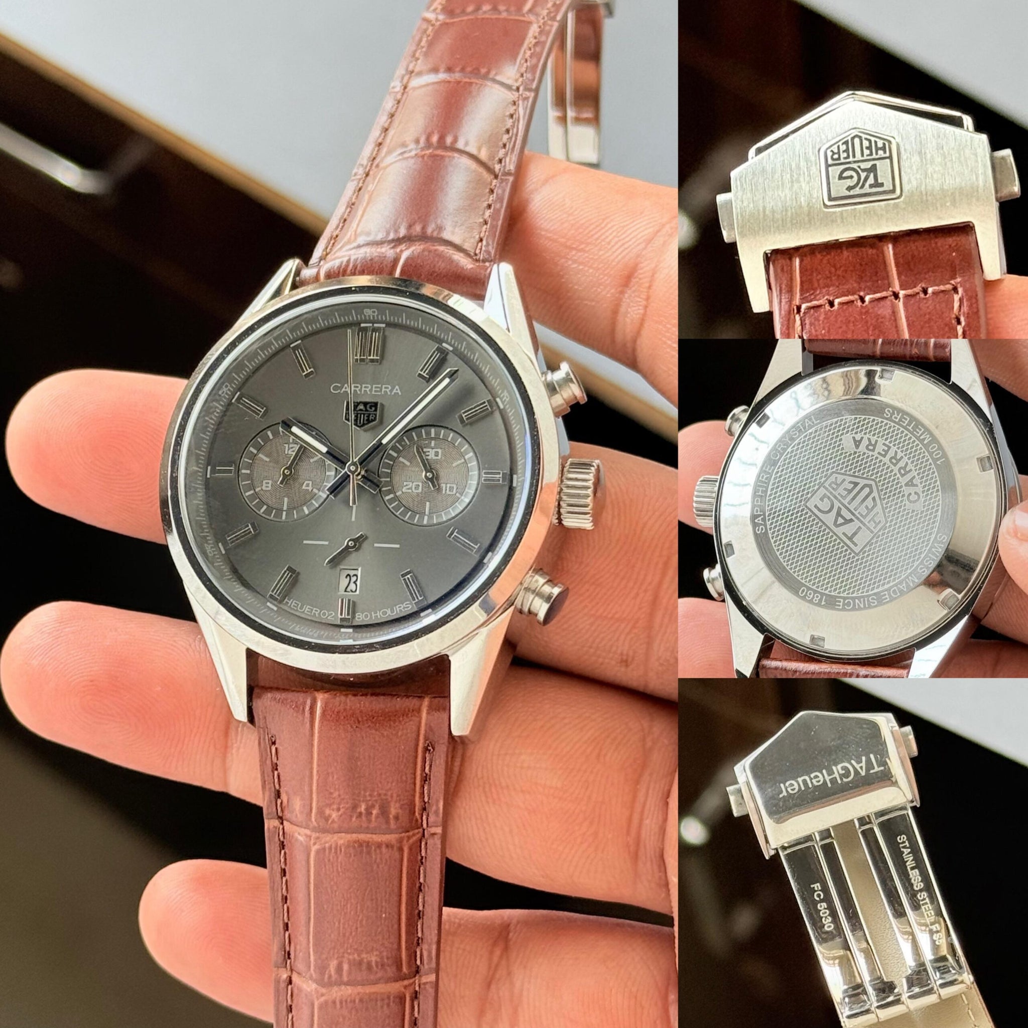 TAG Heuer Carrera Chronograph Grey Dial