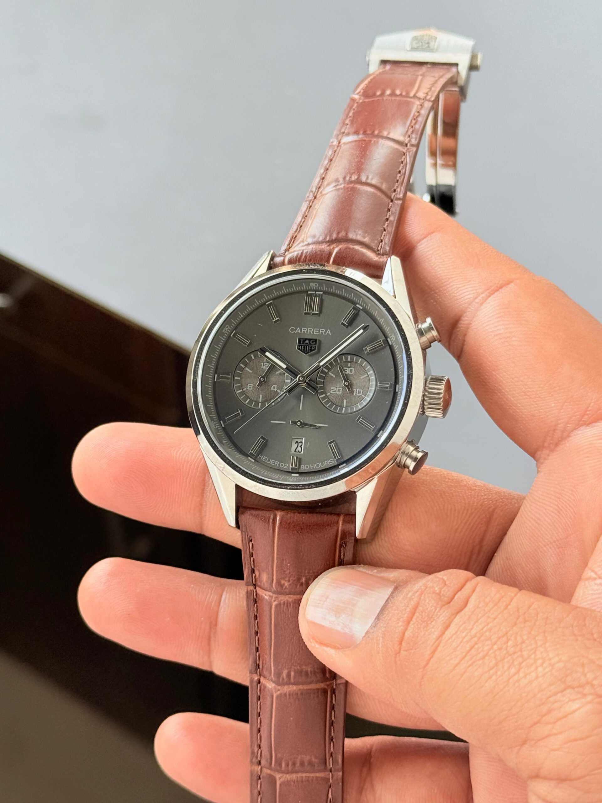 TAG Heuer Carrera Chronograph Grey Dial