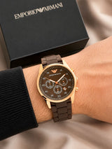 Emporio Armani Chronograph Brown Edition