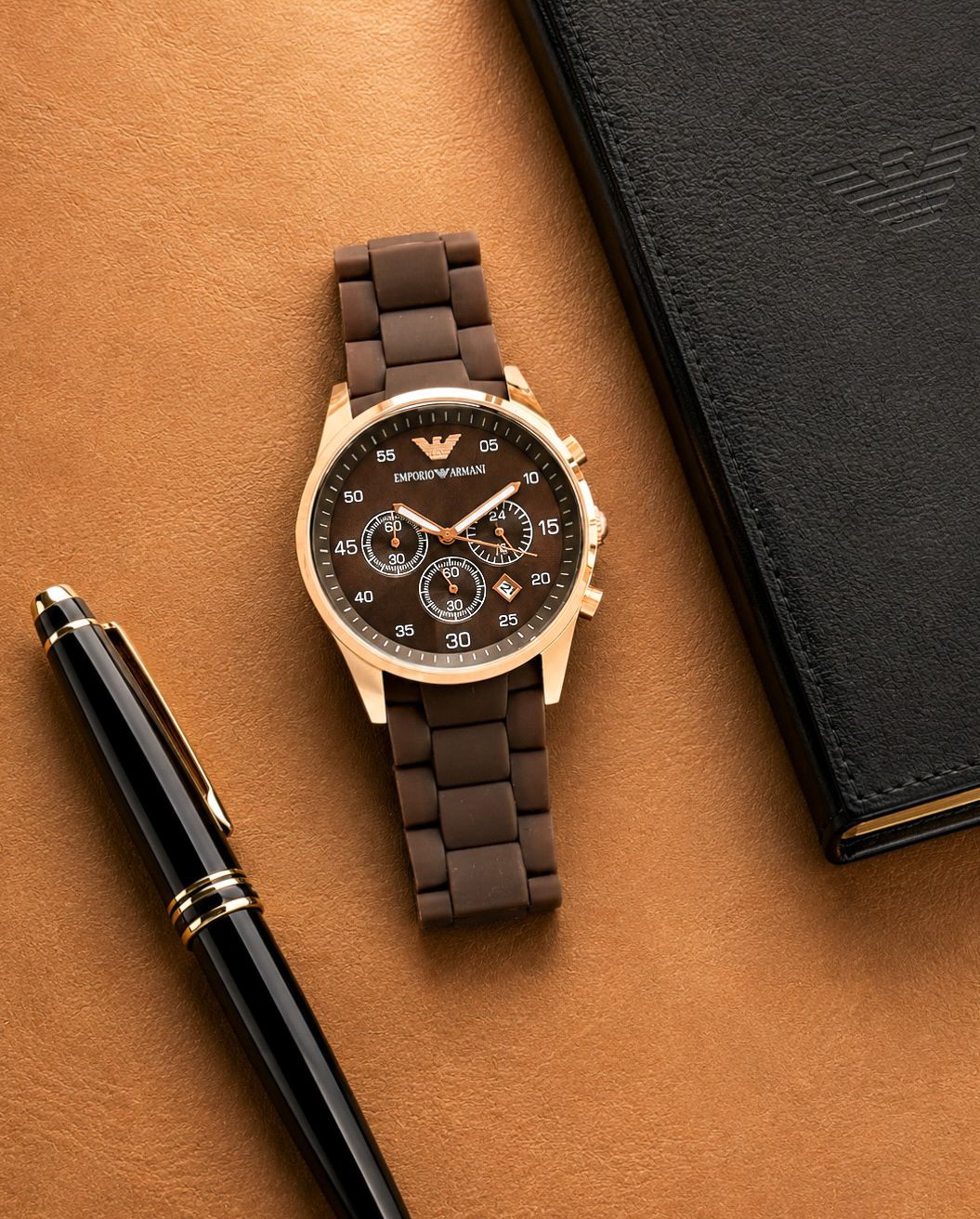 Emporio Armani Chronograph Brown Edition