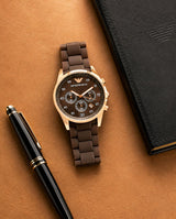 Emporio Armani Chronograph Brown Edition