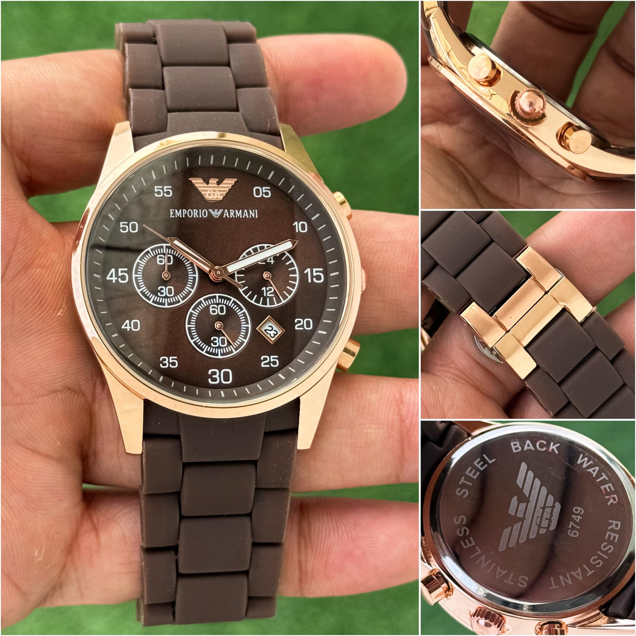 Emporio Armani Chronograph Brown Edition