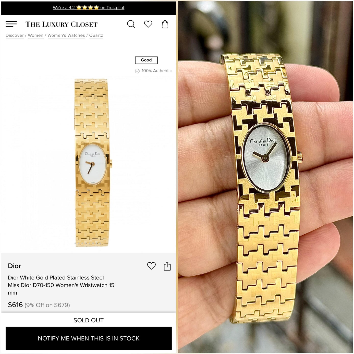 Christian Dior Miss Dior D70-150
