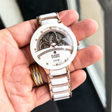 Rado Centrix White Rose gold Automatic Open Heart Jubilé Edition