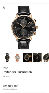 IWC Portugieser Chronograph IW371625