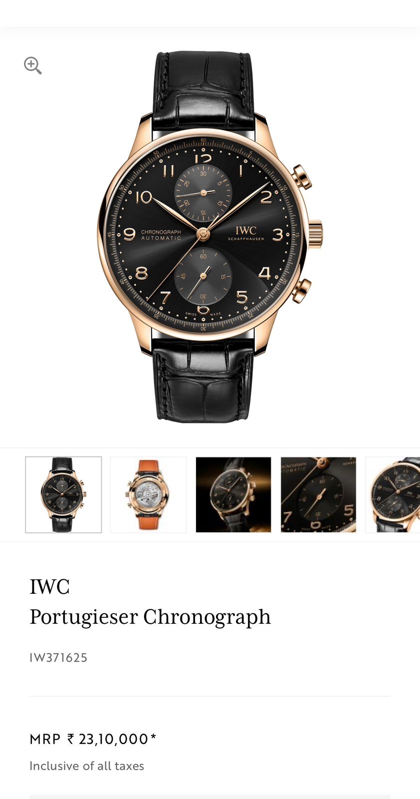 IWC Portugieser Chronograph IW371625