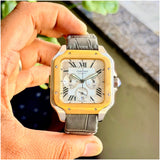 Cartier Santos de Cartier Chronograph Grey