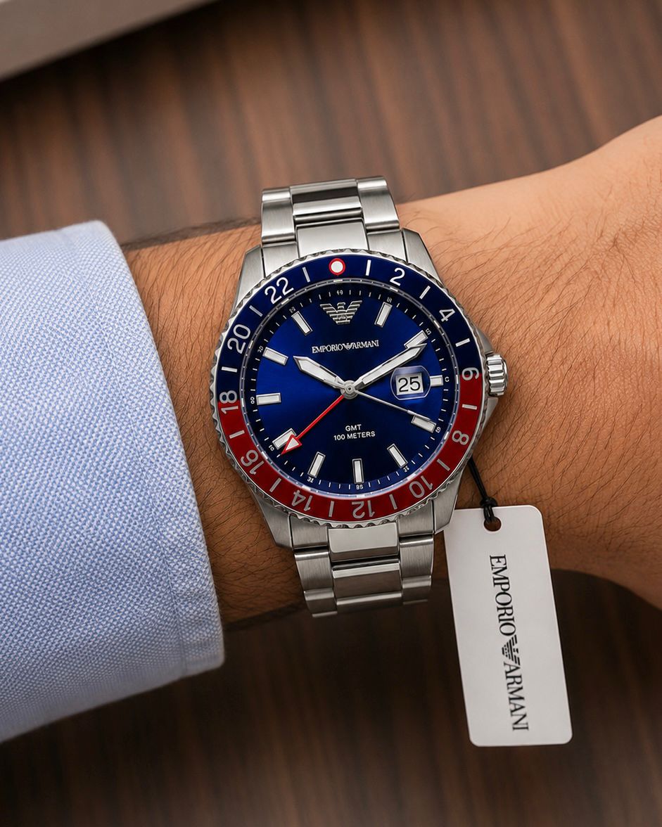 Emporio Armani GMT Dual Time AR11590