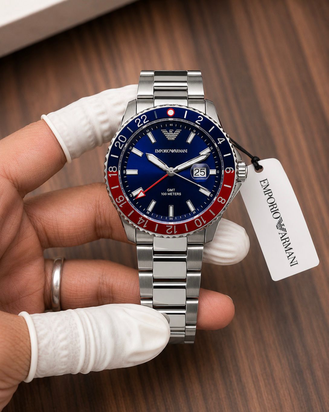 Emporio Armani GMT Dual Time AR11590