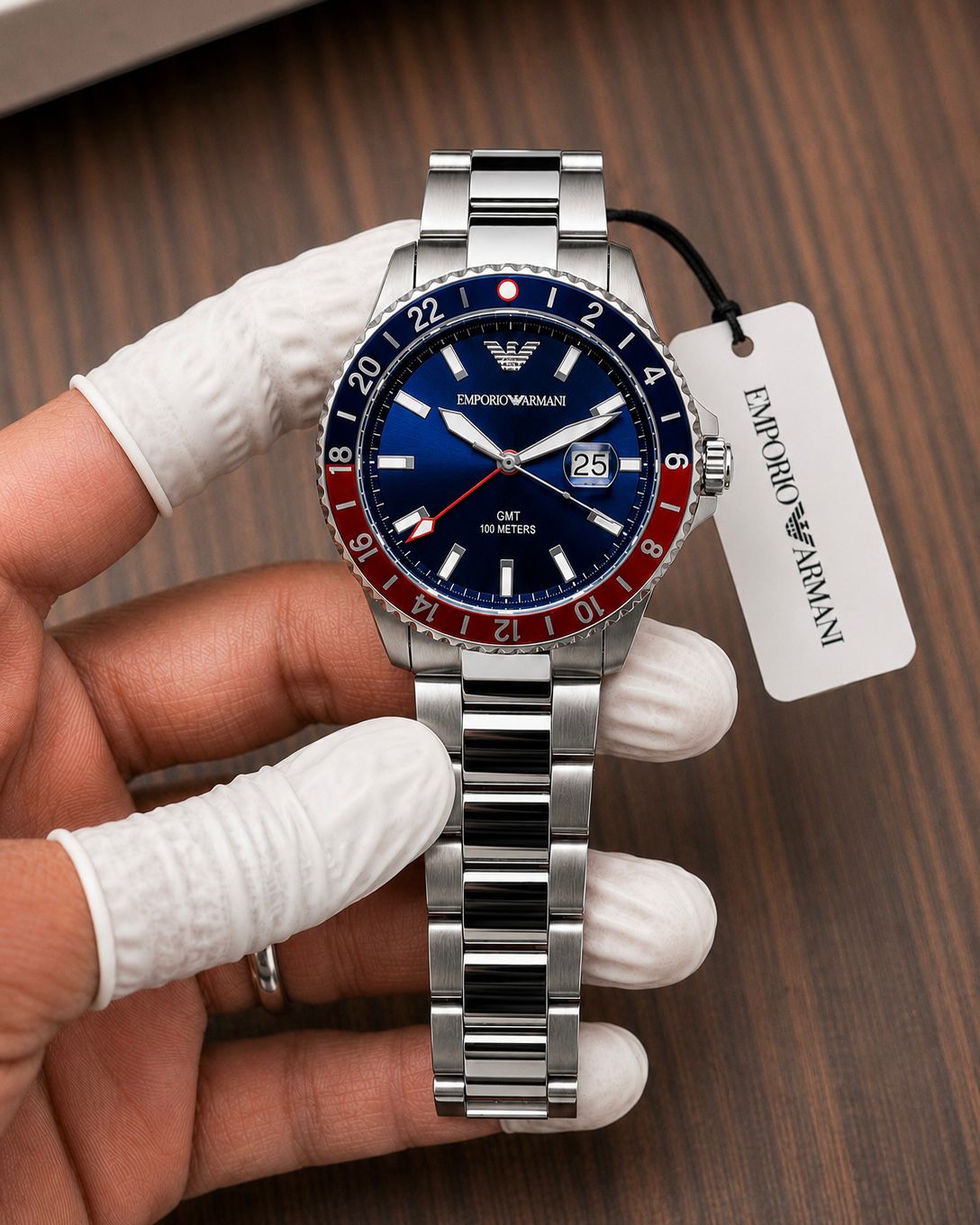 Emporio Armani GMT Dual Time AR11590