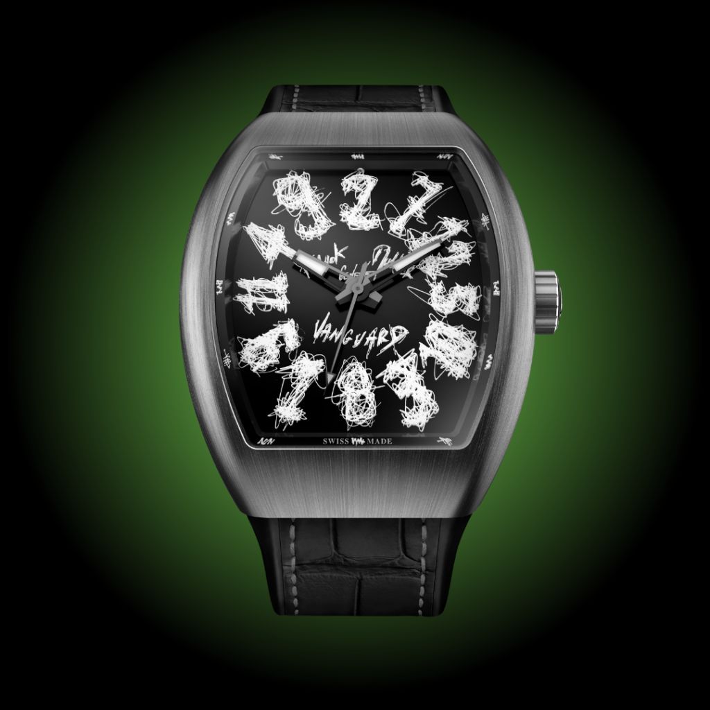 Franck Muller Vanguard Crazy Hours Popeye Edition